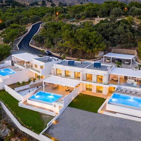 Villa Mimosa In Pefkos Líndos Eksteriør bilde