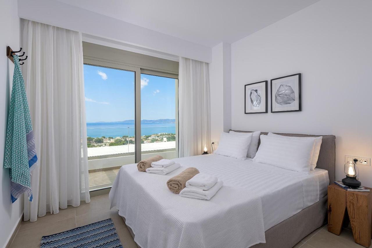 Villa Mimosa In Pefkos Líndos Eksteriør bilde