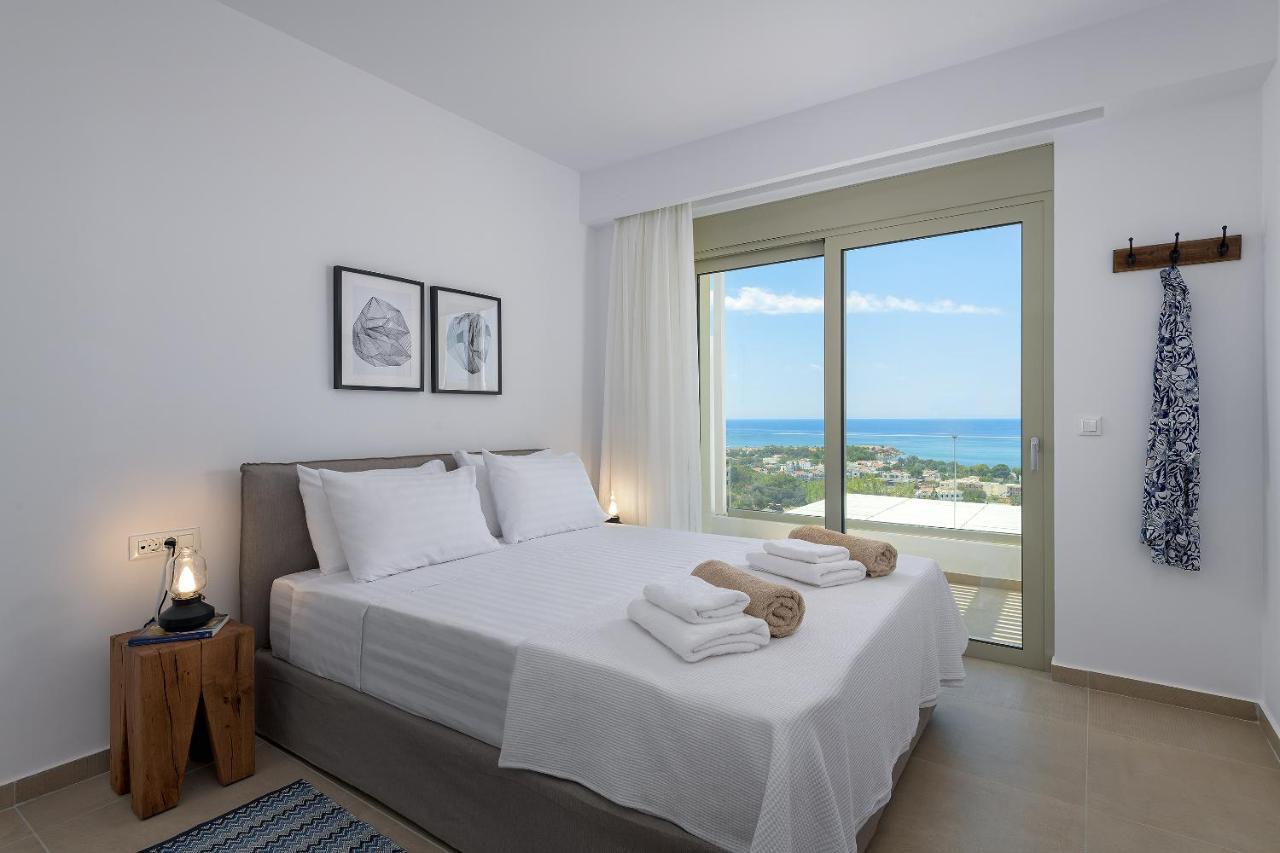 Villa Mimosa In Pefkos Líndos Eksteriør bilde