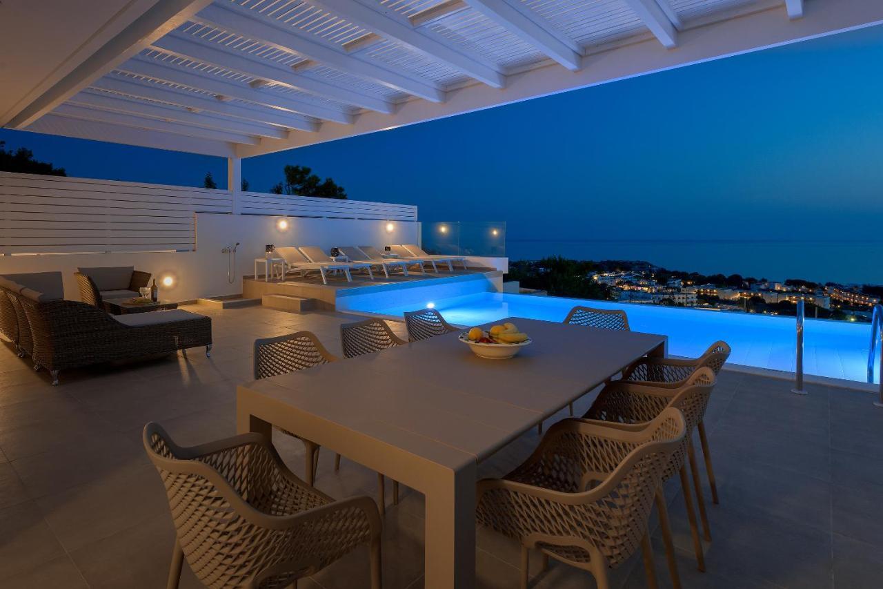 Villa Mimosa In Pefkos Líndos Eksteriør bilde