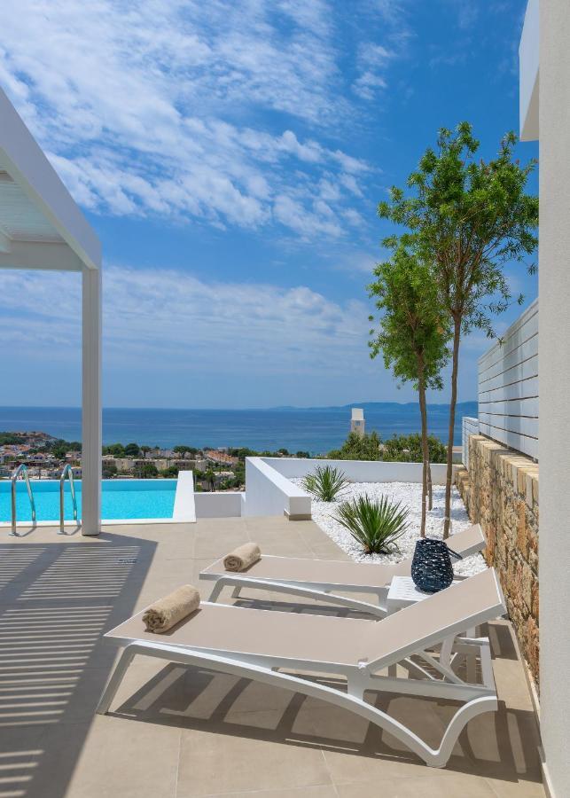 Villa Mimosa In Pefkos Líndos Eksteriør bilde