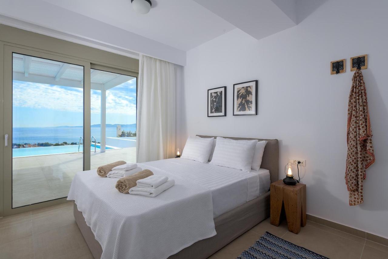 Villa Mimosa In Pefkos Líndos Eksteriør bilde